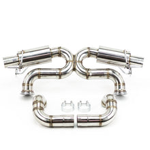 Load image into Gallery viewer, Rev9 Exhaust for Audi R8 Type 42 4.2L V8 (08-15) 5.2L V10 (09-15) Standard or Track Catback with Stainless Steel or Titanium Finish - 5.2 V10 / Standard / Stainless Steel Alternate Image