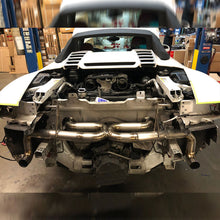 Load image into Gallery viewer, Rev9 Exhaust for Audi R8 Type 42 4.2L V8 (08-15) 5.2L V10 (09-15) Standard or Track Catback with Stainless Steel or Titanium Finish - 4.2L V8 / Standard / Stainless Steel Alternate Image