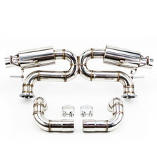 Load image into Gallery viewer, Rev9 Exhaust for Audi R8 Type 42 4.2L V8 (08-15) 5.2L V10 (09-15) Standard or Track Catback with Stainless Steel or Titanium Finish - 4.2L V8 / Track / Stainless Steel Alternate Image