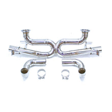 Load image into Gallery viewer, Rev9 Exhaust for Audi R8 Type 42 4.2L V8 (08-15) 5.2L V10 (09-15) Standard or Track Catback with Stainless Steel or Titanium Finish - 4.2L V8 / Standard / Stainless Steel Alternate Image