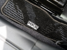 Load image into Gallery viewer, HKS Floor Mats Nissan GT-R R35 (2009-2024) Monotone Oil Splash Pattern, Full Set of 5, LHD Only, 53001-AN014 Alternate Image