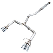 Load image into Gallery viewer, AWE Exhaust Subaru WRX FA20 / WRX STI EJ25 (15 -21) Catback w/ 102mm Quad Tips - Track or Touring - Track Fits both FA20 / EJ25 / Chrome Silver Tips Alternate Image