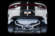 Load image into Gallery viewer, AWE Exhaust Dodge Charger 6.4L 6.2L (15-22) Catback w/ 4.5" Tips - Track or Touring - Track / Chrome Silver Tips Alternate Image