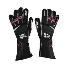 Load image into Gallery viewer, DND Racing Gloves Competition Spec SFI 3.3/5  Black - Medium / Large / X-Large Alternate Image