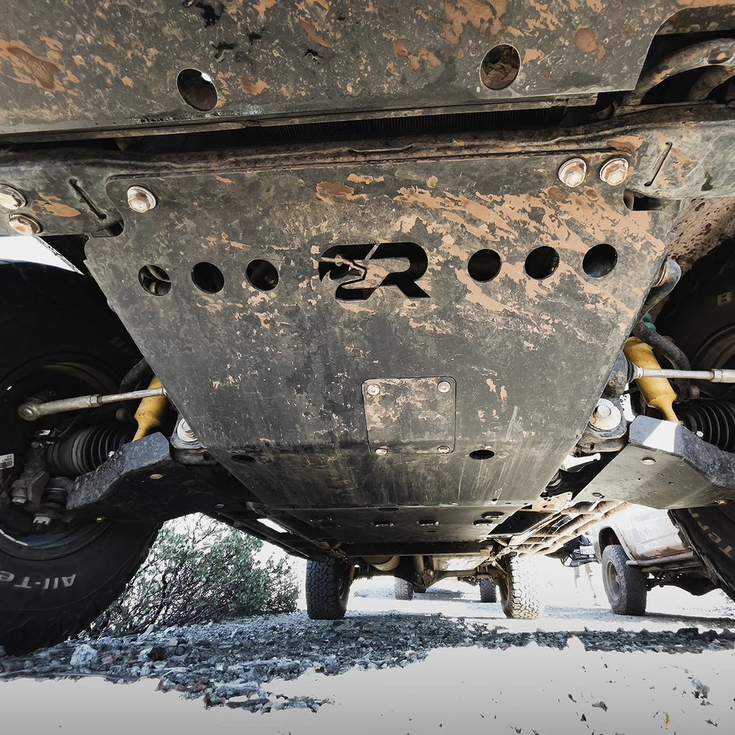 Cali Raised Off Road Skid Plate Toyota Tacoma (2005-2023) Front Underbody Protection - Steel or Aluminum