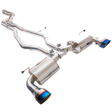 Load image into Gallery viewer, EOS Exhaust for Toyota GR Supra A90 A91 (20-26) 3.5" Non-Resonated Catback w/ 5" Burnt Tips Alternate Image