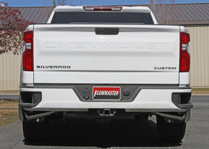 Flowmaster Exhaust Chevy Silverado / GMC Sierra 2.7L (19-24) 2.50" Catback - American Thunder 818113