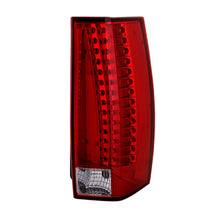 Load image into Gallery viewer, Xtune LED Tail Light Cadillac Escalade (2007-2014) OE Style w/ Red Lens &amp; Chrome Housing Alternate Image