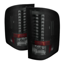 Load image into Gallery viewer, Spyder LED Tail Lights Chevy Silverado 1500 2500 500 (07-13) GMC Sierra 2500 3500 HD (11-14) Black Smoke Lens - Default Title Alternate Image
