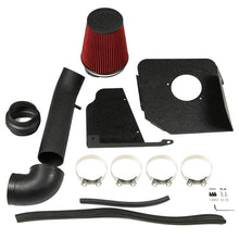 Load image into Gallery viewer, DNA Air Intake Kit Chevy Avalanche Tahoe Suburban Silverado 1500 (2007-2008) [w/ Heat Shield + Cone Filter] Silver / Black Alternate Image