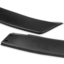 Load image into Gallery viewer, DNA Front Bumper Lip for Mazda 6 (2019-2021) 3-Piece with Vertical Stabilizers and Matte Black or Carbon Fiber Finish - Matte Black Alternate Image