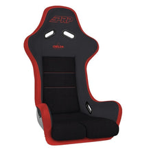 Load image into Gallery viewer, PRP Delta Composite Bucket Racing Seat [Fixed Back] Multiple Color Options - Black &amp; Red Alternate Image