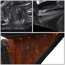 Load image into Gallery viewer, DNA Headlights Honda CRV (1992-1995) Chrome Housing w/ Amber Corner Light Alternate Image
