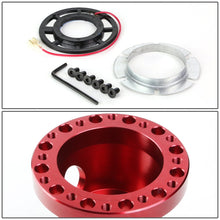 Load image into Gallery viewer, DNA 6-Hole Steering Wheel Hub Mitsubishi Lancer (1988-2004) Black / Blue / Gold / Red / Silver / Purple Alternate Image