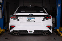 Load image into Gallery viewer, OLM Full LED Taillights for Subaru WRX (2022-2026) Spec-AR Red Bar with Black Base &amp; Clear Lens OLME.47002.1-CBRC Alternate Image