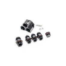 Load image into Gallery viewer, Radium Engineering Distribution Blocks (10-8-8-8 or 12-10-10-10) w/ Fittings - 12-10-10-10 w/ Fittings Alternate Image