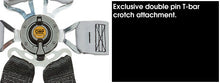 Load image into Gallery viewer, OMP One-D 2 Pull Down Safety Racing Harness [FIA 8853-2016] Black/White Alternate Image