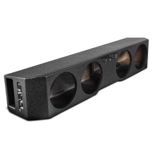 Load image into Gallery viewer, DS18 quad 8-inch ported under-seat subwoofer enclosure for 2020-2026 Jeep Gladiator JT Alternate Image