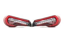 Load image into Gallery viewer, OLM Tail Lights for Scion FR-S (13–16) Toyota 86 (17–20) Subaru BRZ (13–25) OE Plus Linear Style Sequential - Clear Lens OLMA.70206.1-OE Alternate Image