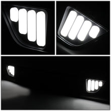 Load image into Gallery viewer, DNA Bumper Grille for Ford Mustang S550 (2015-2020) Front Lower with LED DRL - Honeycomb Mesh or Vertical Fence Style Alternate Image