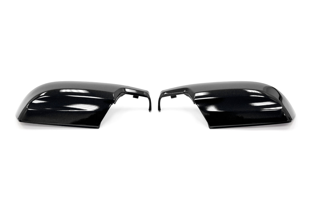 OLM Lower Mirror Covers Subaru WRX / WRX STI (15-21) [Paint Matched] Crystal Black Silica