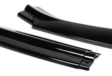 Load image into Gallery viewer, DNA Front Bumper Lip for VW Golf Mk7 / Mk7.5 (2018-2021) 3-Piece with Matte / Gloss Black / Carbon Fiber Finish - Matte Black Alternate Image