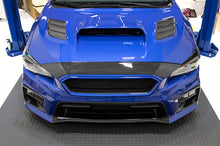 Load image into Gallery viewer, OLM Upper Front Bumper Cover for Subaru WRX &amp; WRX STI (2015-2021) Carbon Fiber OLMA.70162.1 Alternate Image