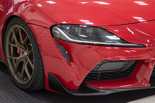 Load image into Gallery viewer, OLM Front Bumper Vent Covers Toyota Supra (2020-2023) LE Carbon Fiber Alternate Image