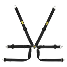 Load image into Gallery viewer, OMP Tecnica 2" Formula Pull Up Racing Harness [FIA 8853-2016] Black or Red - Black Alternate Image