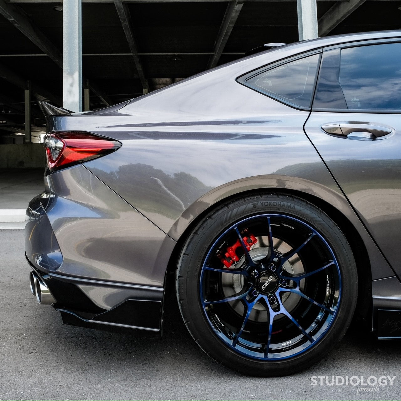 Type R Rims On Tlx Swift Spec-R Lowering Springs Acura TLX Type S (2021 2022 2023 2024) 4