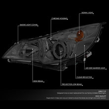 Load image into Gallery viewer, DNA Projector Headlights Subaru Outback / Legacy (2010-2014) OE Style w/ Black or Chrome Housing - 2010-2012 Style / Black / Clear Lens / Amber Alternate Image
