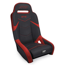 Load image into Gallery viewer, PRP GT3 Suspension Seat Polaris RZR (2014-2022) [Rear - Fixed Back] Multiple Color Options - Black &amp; Red Alternate Image