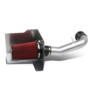 DNA Air Intake System Chevy Silverado/GMC Sierra GMT900 (2007-2008) Cold Air w/ Heat Shield + Cone Filter - Silver / Black