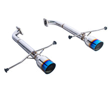 Load image into Gallery viewer, EOS dual muffler-delete axle-back exhaust with burnt tips for 2019-2027 Subaru Ascent Alternate Image