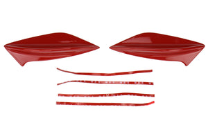 OLM Spoiler Side Fins Subaru WRX / WRX STi (15-20) [STI Style] Multiple Finish Options