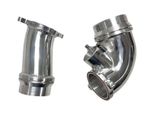 Load image into Gallery viewer, MAD CNC Billet High Flow Turbo Inlets BMW S58 G80 M3 / G82 M4 / G87 M2 / F97 F98 X3M X4M LCI (2021-2025) Set of 2, No Tune Required Alternate Image