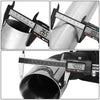 DNA Exhaust for Ford Mustang GT S550 5.0L (2015-2017) Axleback with Double Rolled Wall Tips CBE-UR-007