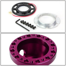 Load image into Gallery viewer, DNA 6-Hole Steering Wheel Hub Mitsubishi Lancer (1988-2004) Black / Blue / Gold / Red / Silver / Purple Alternate Image