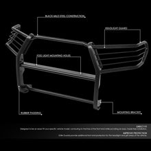 Load image into Gallery viewer, DNA Grille Guard for Toyota Tacoma (2004-2019) Full Front End Bumper with Black or Chrome Finish Alternate Image