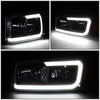 DNA Headlights for GMC Yukon (2000-2006) Yukon XL 1500 (2001-2006) with C-Shaped LED DRL and Black or Chrome Housing