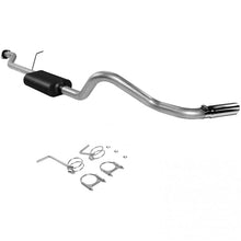 Load image into Gallery viewer, Flowmaster Exhaust for Chevy Silverado &amp; GMC Sierra 1500 4.3L , 4.8L &amp; 5.3L (1999-2007) Force II - Single Exit 3" Catback 133" or 143.5" Wheelbase Alternate Image