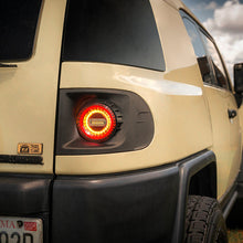 Load image into Gallery viewer, Oracle LED Tail Lights Toyota FJ Cruiser (2007-2014) Flush Mount LED with Red Lens Alternate Image