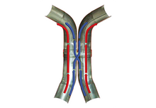 Load image into Gallery viewer, Flowmaster Exhaust Kit Universal (3" Diameter) Scavenger Crossover X-Pipe - 815933 - Default Title Alternate Image