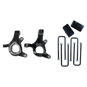 Freedom Offroad Lift Kits GMC Sierra 1500 RWD (99-06) 3" Lift Spindles / 2" Rear Lift Blocks w/ U Bolts