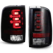 Load image into Gallery viewer, Winjet LED Tail Lights for Ford F150 (2004-2008) with or without Sequential Turn Signal Light - Matte Black / Chrome / Gloss Black Alternate Image