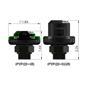 Radium Engineering Direct Mount Fuel Pulse Damper Kits (20-0176)