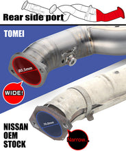 Load image into Gallery viewer, Tomei Front Pipe Nissan Skyline R32 R33 R34 GTR RB26 (89-92) Expreme Ti Titanium Equal Length Alternate Image