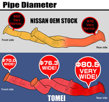 Load image into Gallery viewer, Tomei Front Pipe Nissan Skyline R32 R33 R34 GTR RB26 (89-92) Expreme Ti Titanium Equal Length Alternate Image