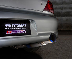 Tomei Exhaust Mitsubishi Lancer EVO 8 / 9 (03-06) [w/ USDM Rear Bumper] Expreme Full Ti Titanium Catback