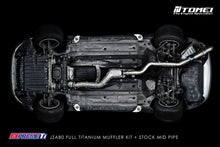 Load image into Gallery viewer, Tomei Exhaust Toyota Supra 2JZ MK4 (1993.5-1998) Expreme Ti Titanium Catback Alternate Image